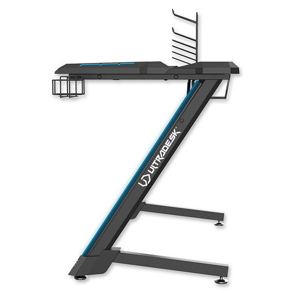 ULTRADESK herní stůl SPACE V2, 113x61.5 cm, 77.5 cm, podsvietený, s XL podložkou, držák sluchátek, nápojů ULTRADESK herní stůl SPACE V2, 113x61.5 cm, 77.5 cm, podsvietený, s XL podložkou, držák sluchátek, nápojů