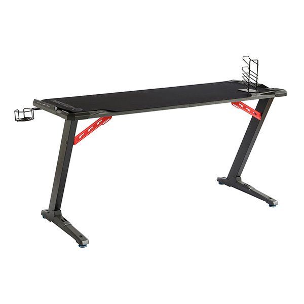 ULTRADESK herní stůl SPACE XXL BLACK, 154x61 cm, 78 cm, RGB podsvietenie s dotykovýmm panelom, s celoplošnou podložkou ULTRADESK herní stůl SPACE XXL BLACK, 154x61 cm, 78 cm, RGB podsvietenie s dotykovýmm panelom, s celoplošnou podložkou