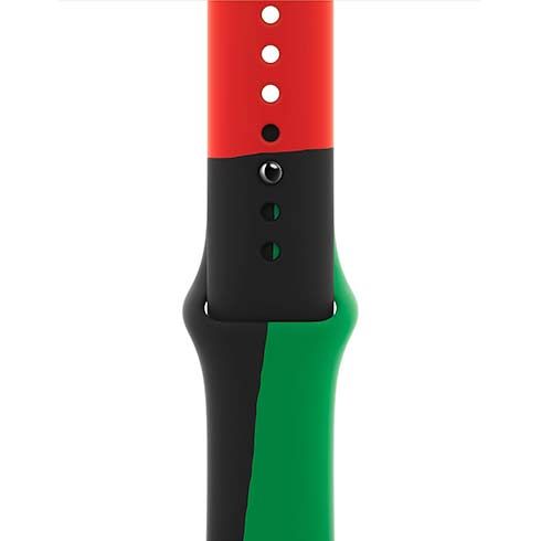 Apple Watch 40mm Black Unity Sport Band - Regular Apple Watch 40mm Black Unity Sport Band - Regular