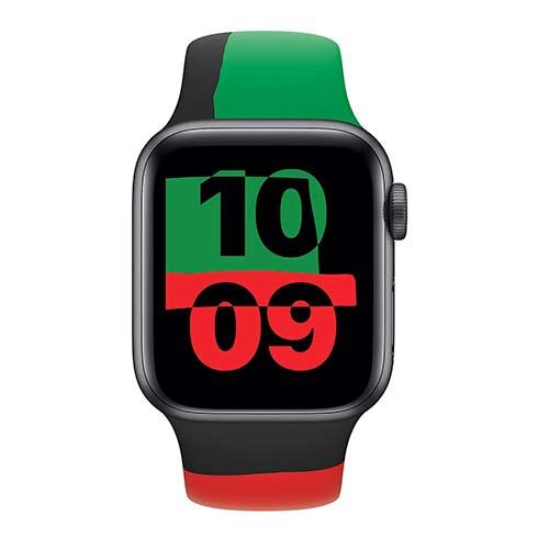 Apple Watch 40mm Black Unity Sport Band - Regular Apple Watch 40mm Black Unity Sport Band - Regular