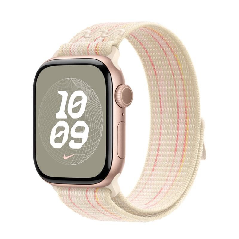 Apple Watch 42mm Starlight/Pink Nike Sport Loop Apple Watch 42mm Starlight/Pink Nike Sport Loop