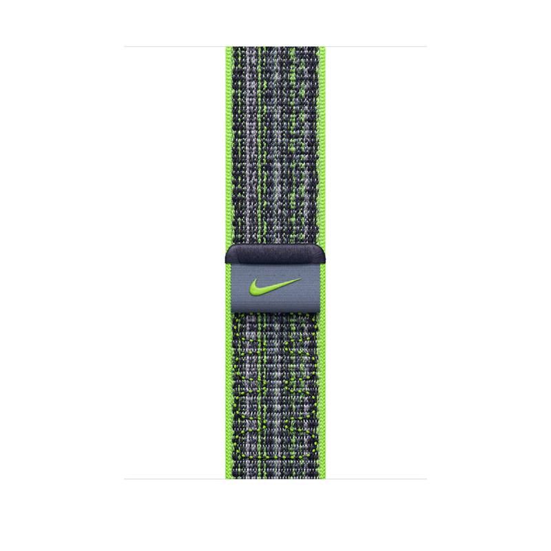 Apple Watch 45mm Bright Green/Blue Nike Sport Loop *Rozbalené* Apple Watch 45mm Bright Green/Blue Nike Sport Loop *Rozbalené*