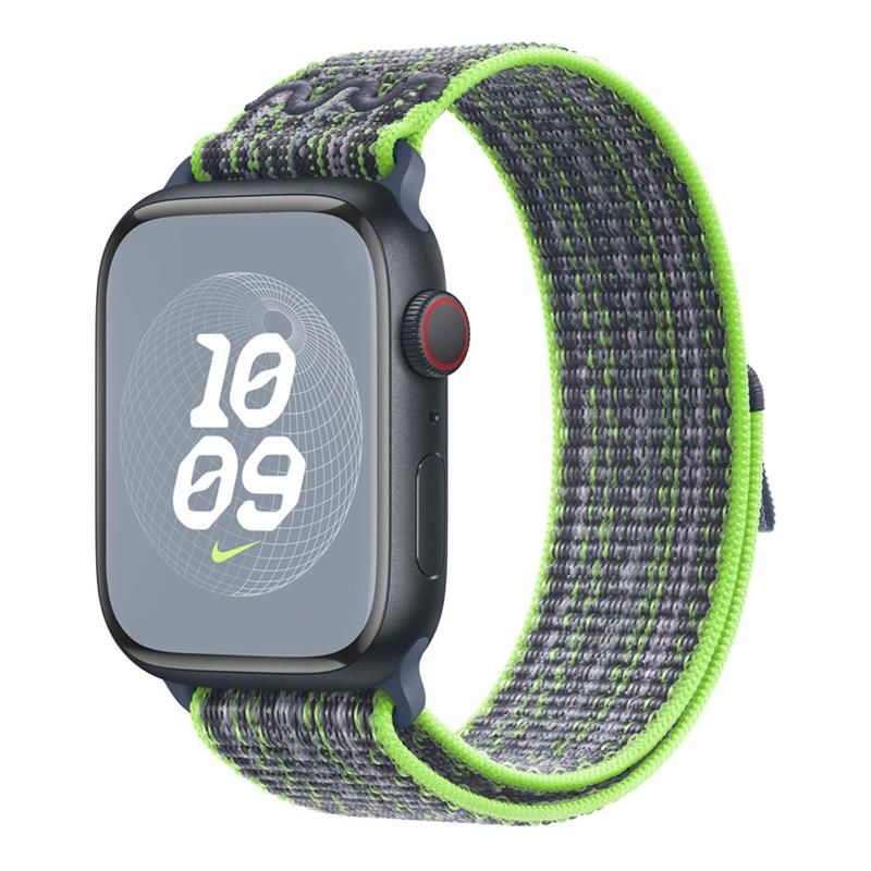 Apple Watch 45mm Bright Green/Blue Nike Sport Loop *Rozbalené* Apple Watch 45mm Bright Green/Blue Nike Sport Loop *Rozbalené*