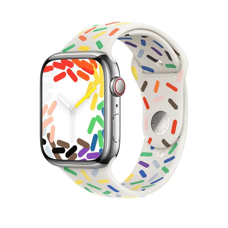 Apple Watch 45mm Pride Edition Sport Band - M/L Apple Watch 45mm Pride Edition Sport Band - M/L