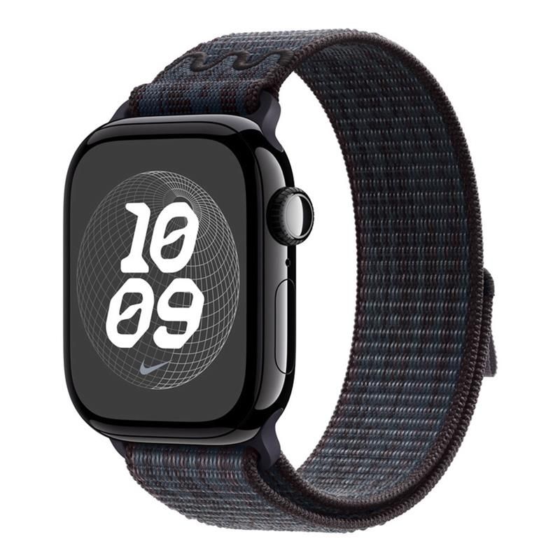 Apple Watch 46mm Black/Blue Nike Sport Loop *Rozbalené* Apple Watch 46mm Black/Blue Nike Sport Loop *Rozbalené*