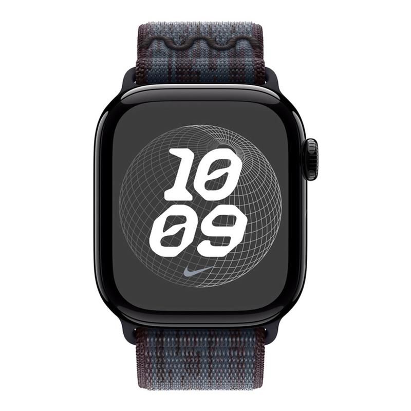 Apple Watch 46mm Black/Blue Nike Sport Loop *Rozbalené* Apple Watch 46mm Black/Blue Nike Sport Loop *Rozbalené*