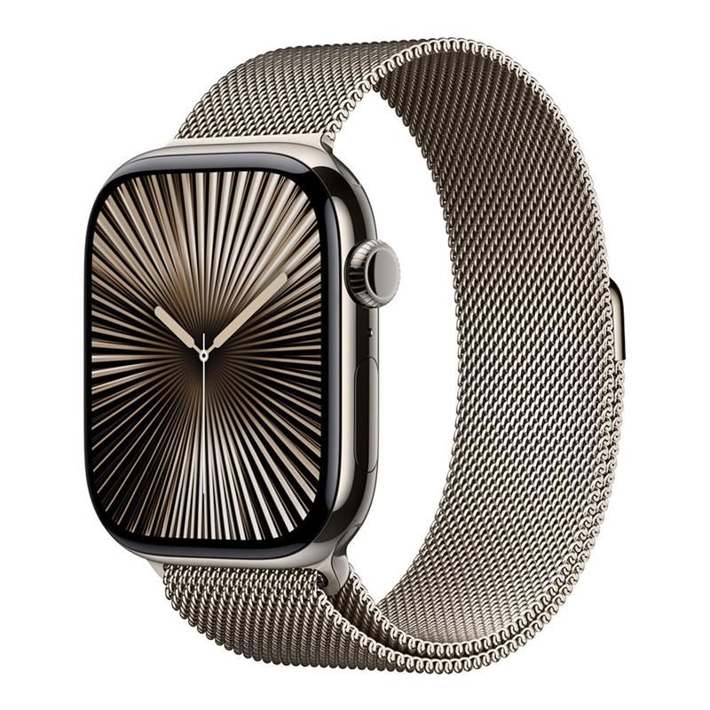 Apple Watch 46mm Natural Milanese Loop - M/L Apple Watch 46mm Natural Milanese Loop - M/L