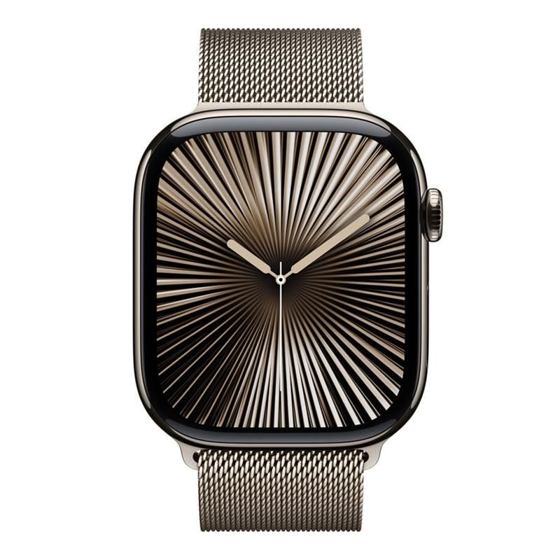 Apple Watch 46mm Natural Milanese Loop - M/L Apple Watch 46mm Natural Milanese Loop - M/L