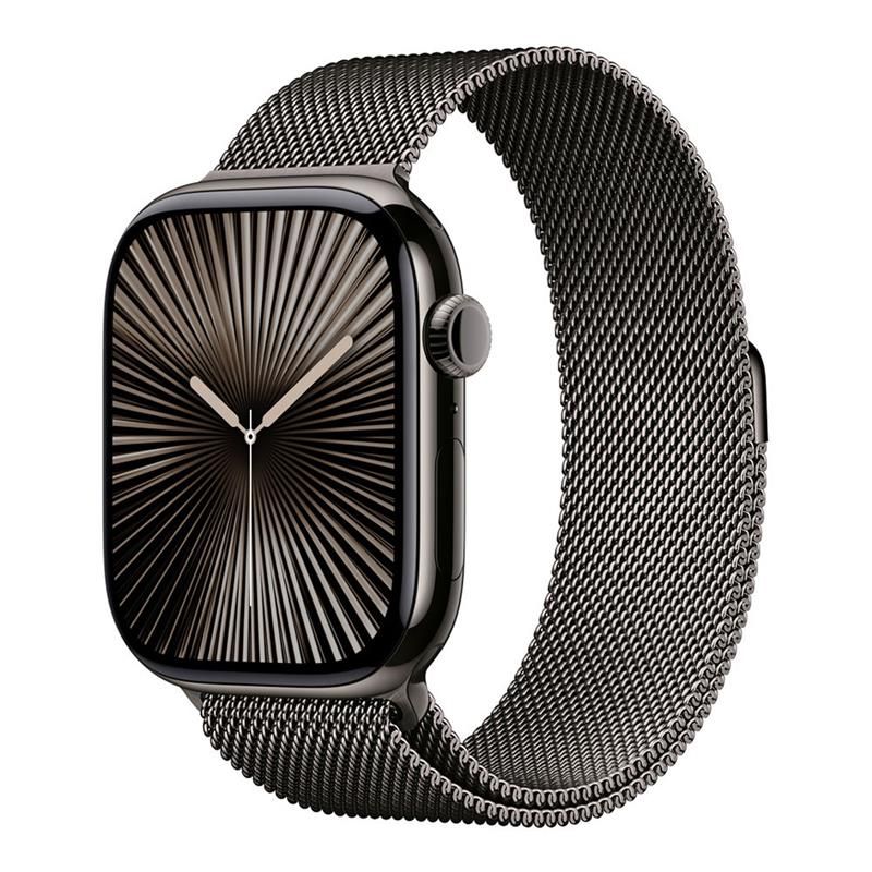 Apple Watch 46mm Slate Milanese Loop - M/L Apple Watch 46mm Slate Milanese Loop - M/L