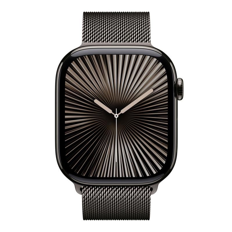 Apple Watch 46mm Slate Milanese Loop - M/L Apple Watch 46mm Slate Milanese Loop - M/L