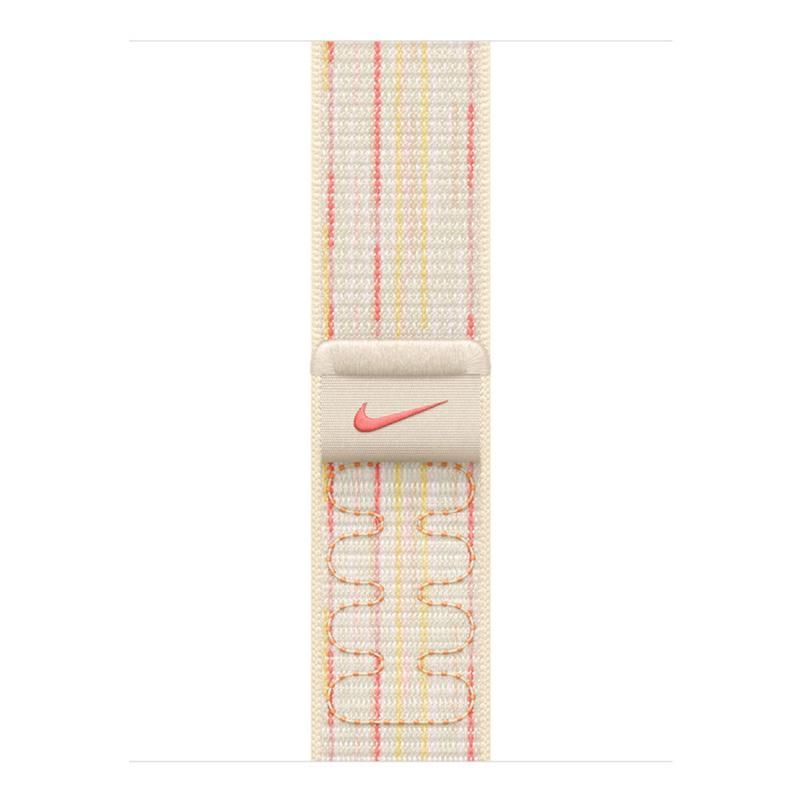 Apple Watch 46mm Starlight/Pink Nike Sport Loop Apple Watch 46mm Starlight/Pink Nike Sport Loop