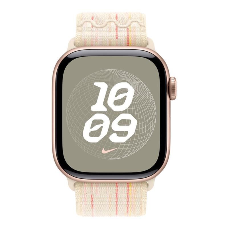 Apple Watch 46mm Starlight/Pink Nike Sport Loop Apple Watch 46mm Starlight/Pink Nike Sport Loop