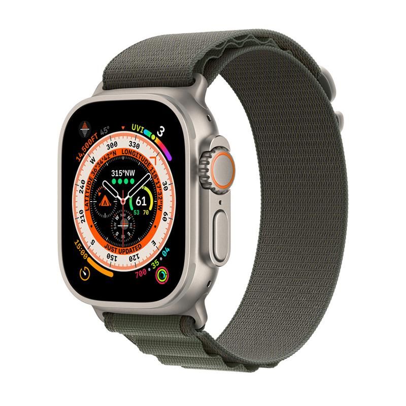 Apple Watch 49mm Green Alpine Loop - Small Apple Watch 49mm Green Alpine Loop - Small