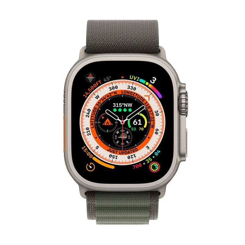 Apple Watch 49mm Green Alpine Loop - Small Apple Watch 49mm Green Alpine Loop - Small