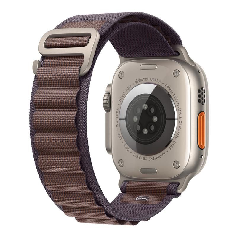 Apple Watch 49mm Indigo Alpine Loop - Medium *Vystavený* Apple Watch 49mm Indigo Alpine Loop - Medium *Vystavený*