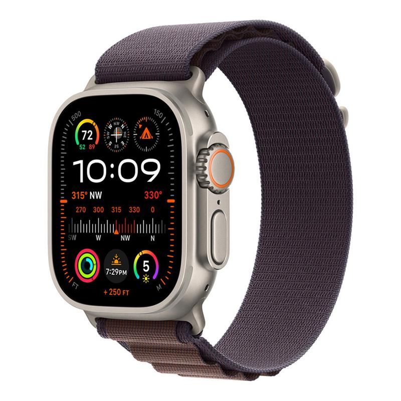 Apple Watch 49mm Indigo Alpine Loop - Medium *Vystavený* Apple Watch 49mm Indigo Alpine Loop - Medium *Vystavený*
