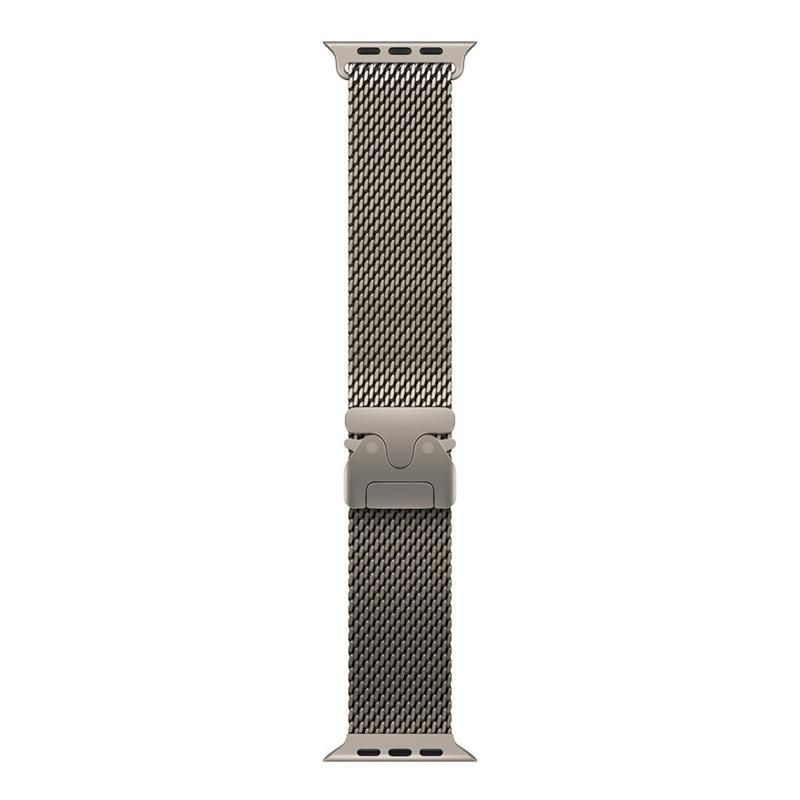 Apple Watch 49mm Natural Titanium Milanese Loop - Medium Apple Watch 49mm Natural Titanium Milanese Loop - Medium