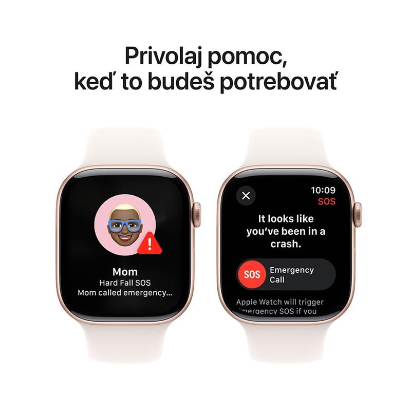 Apple Watch Series 10 GPS 46mm Rose Gold Aluminium Case with Light Blush Sport Band - M/L Apple Watch Series 10 GPS 46mm Rose Gold Aluminium Case with Light Blush Sport Band - M/L