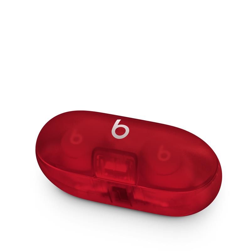 Apple Beats Solo Buds - True Wireless Earbuds - Transparent Red sluchátka Apple Beats Solo Buds - True Wireless Earbuds - Transparent Red sluchátka