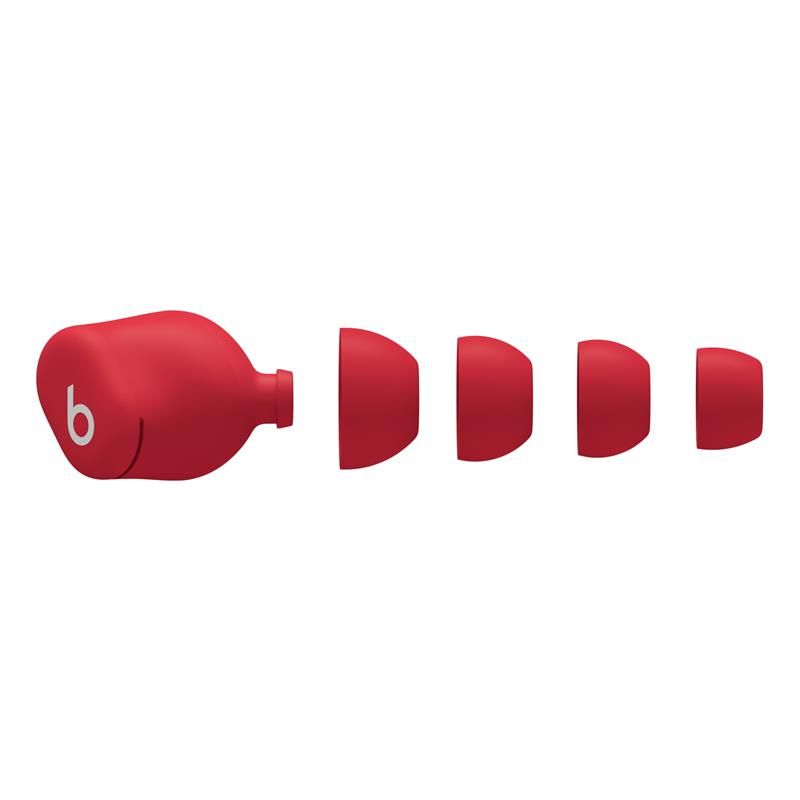 Apple Beats Solo Buds - True Wireless Earbuds - Transparent Red sluchátka Apple Beats Solo Buds - True Wireless Earbuds - Transparent Red sluchátka