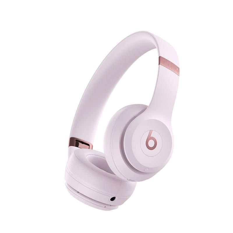 Apple Beats Solo4 Wireless Headphones - On-Ear Wireless Headphones - Cloud Pink Apple Beats Solo4 Wireless Headphones - On-Ear Wireless Headphones - Cloud Pink