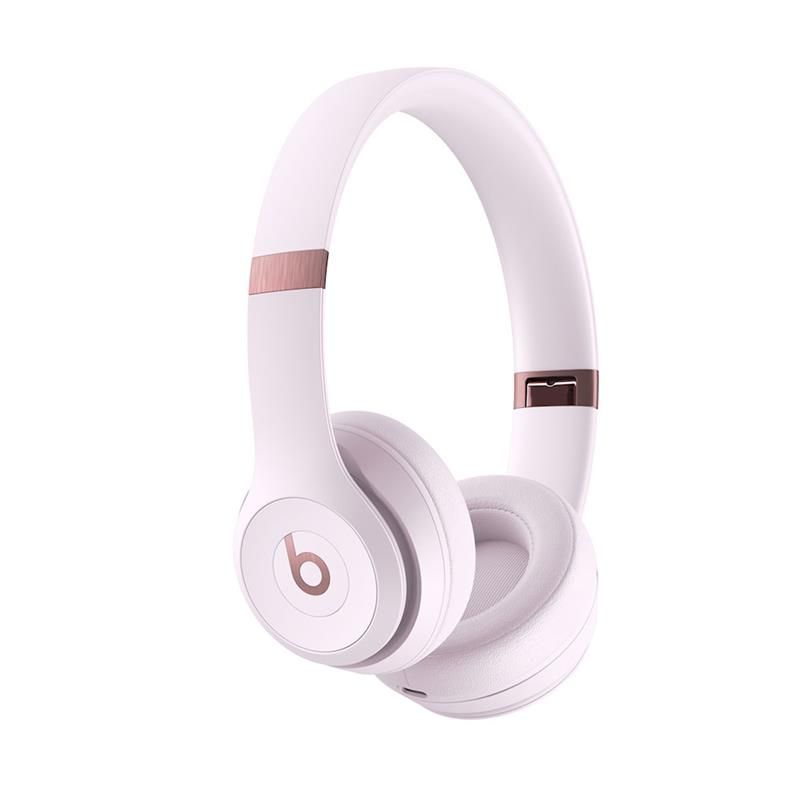 Apple Beats Solo4 Wireless Headphones - On-Ear Wireless Headphones - Cloud Pink Apple Beats Solo4 Wireless Headphones - On-Ear Wireless Headphones - Cloud Pink