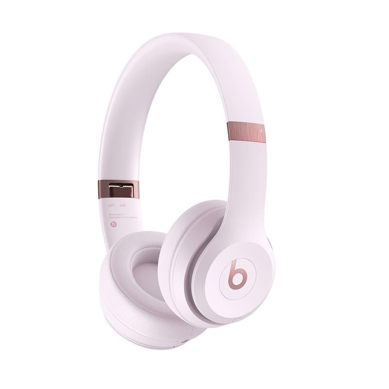 Apple Beats Solo4 Wireless Headphones - On-Ear Wireless Headphones - Cloud Pink Apple Beats Solo4 Wireless Headphones - On-Ear Wireless Headphones - Cloud Pink