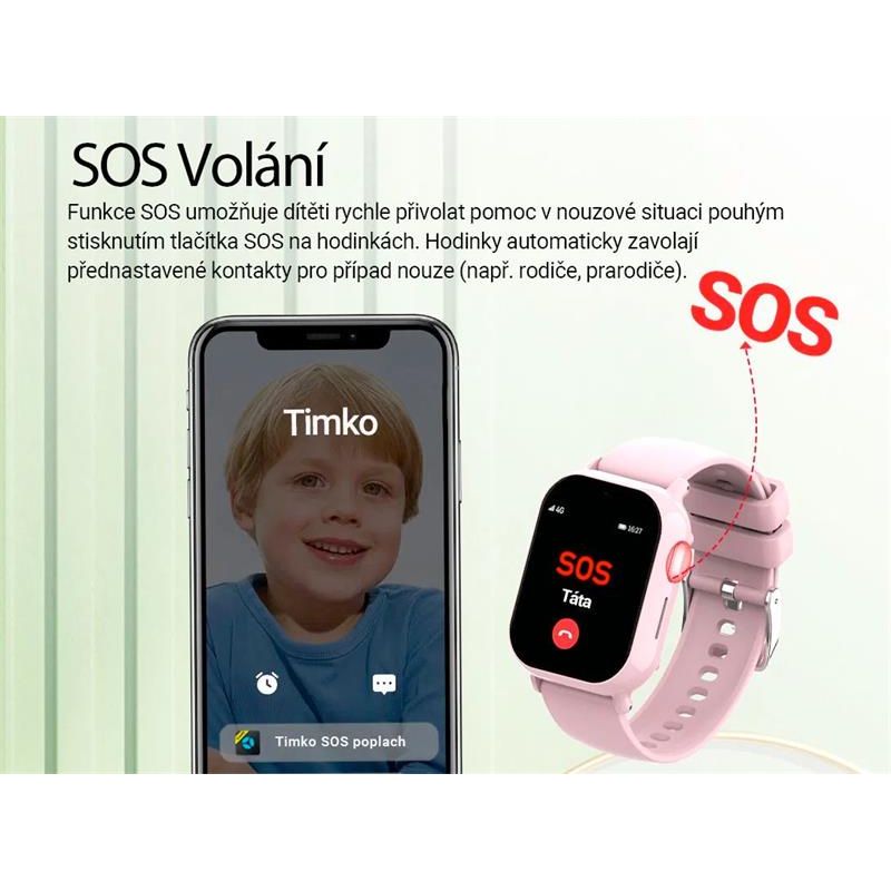 CARNEO GuardKid+ 4G TINY Pink CARNEO GuardKid+ 4G TINY Pink