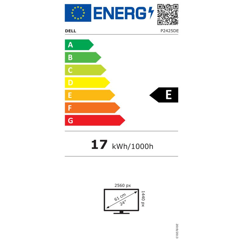 Dell Pro 24 Plus QHD USB-C Hub Monitor - P2425DE - poskodena krabica