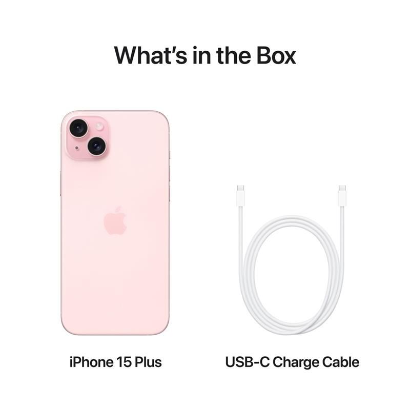 iPhone 15 Plus 128 GB růžová *Vystavený* iPhone 15 Plus 128 GB růžová *Vystavený*