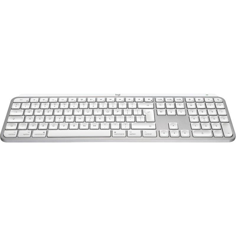 Logitech MX Keys S for MAC - bezdrátová podsvícená klávesnice - US - bledošedá Logitech MX Keys S for MAC - bezdrátová podsvícená klávesnice - US - bledošedá