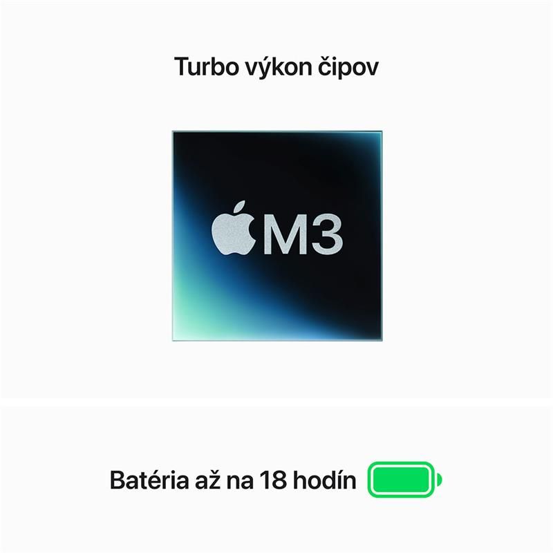 MacBook Air 13" Apple M3 8C CPU 8C GPU 8GB 256GB Hviezdny bílý SK *Vystavený* MacBook Air 13" Apple M3 8C CPU 8C GPU 8GB 256GB Hviezdny bílý SK *Vystavený*