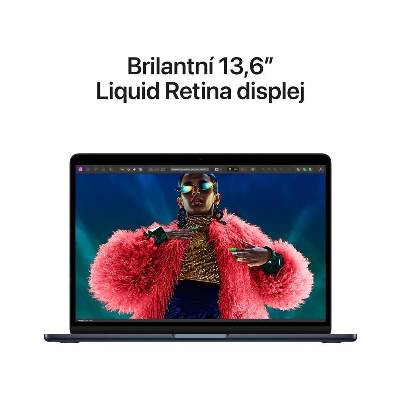 MacBook Air 13" Apple M3 8core CPU 10core GPU 16GB 512GB Temně inkoustový CZ MacBook Air 13" Apple M3 8core CPU 10core GPU 16GB 512GB Temně inkoustový CZ