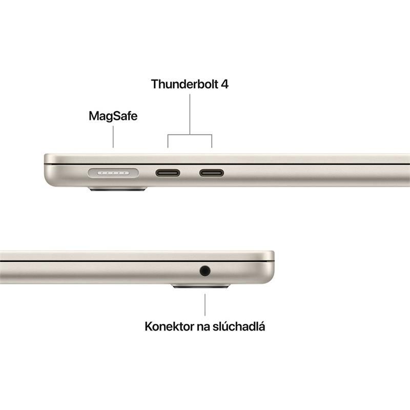 MacBook Air 13" Apple M4 10C CPU 10C GPU 24GB 512GB Hviezdny bílý SK MacBook Air 13" Apple M4 10C CPU 10C GPU 24GB 512GB Hviezdny bílý SK