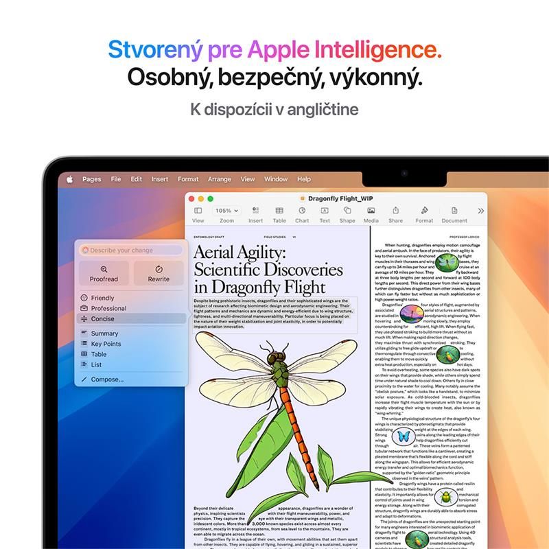 MacBook Air 13" Apple M4 10C CPU 10C GPU 24GB 512GB Strieborný SK MacBook Air 13" Apple M4 10C CPU 10C GPU 24GB 512GB Strieborný SK