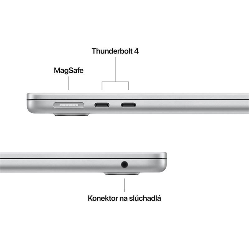 MacBook Air 13" Apple M4 10C CPU 10C GPU 24GB 512GB Strieborný SK MacBook Air 13" Apple M4 10C CPU 10C GPU 24GB 512GB Strieborný SK