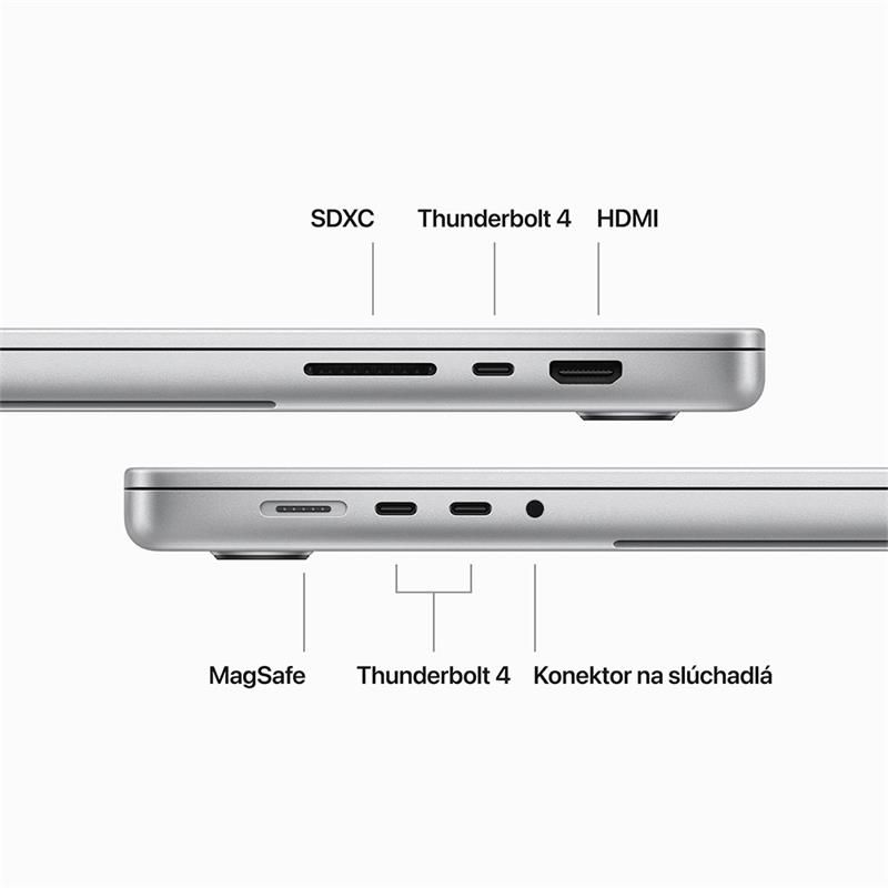 MacBook Pro 16" Apple M3 Max 16C CPU 40C GPU 48GB 1TB Strieborný SK MacBook Pro 16" Apple M3 Max 16C CPU 40C GPU 48GB 1TB Strieborný SK