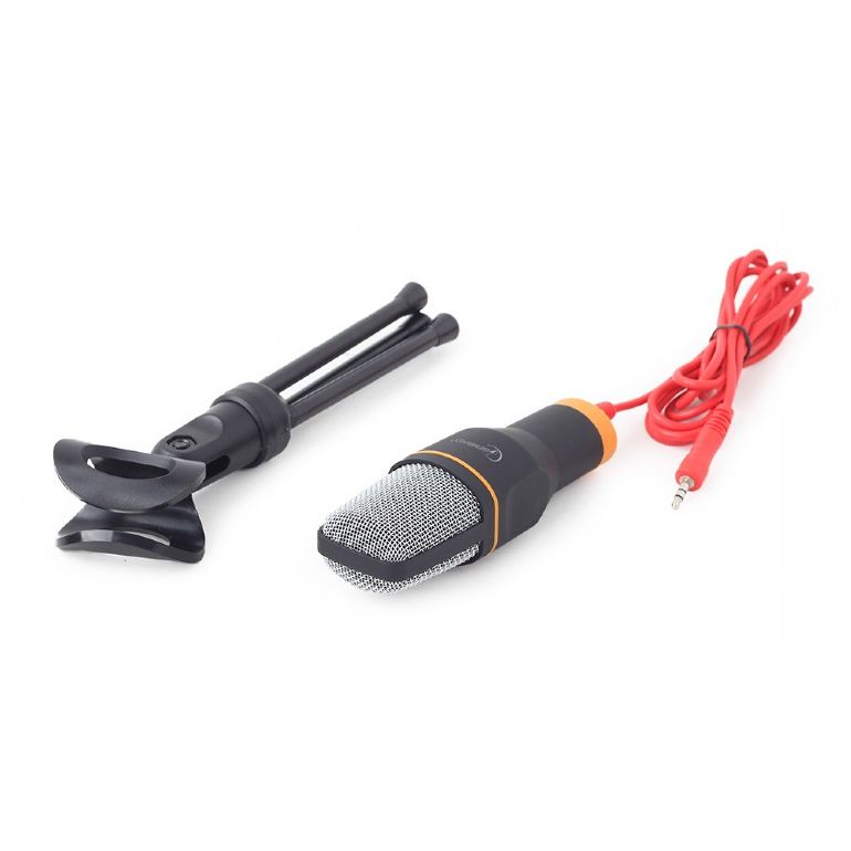 Mikrofon na stôl GEMBIRD MIC-D-03, HQ, černý Mikrofon na stôl GEMBIRD MIC-D-03, HQ, černý
