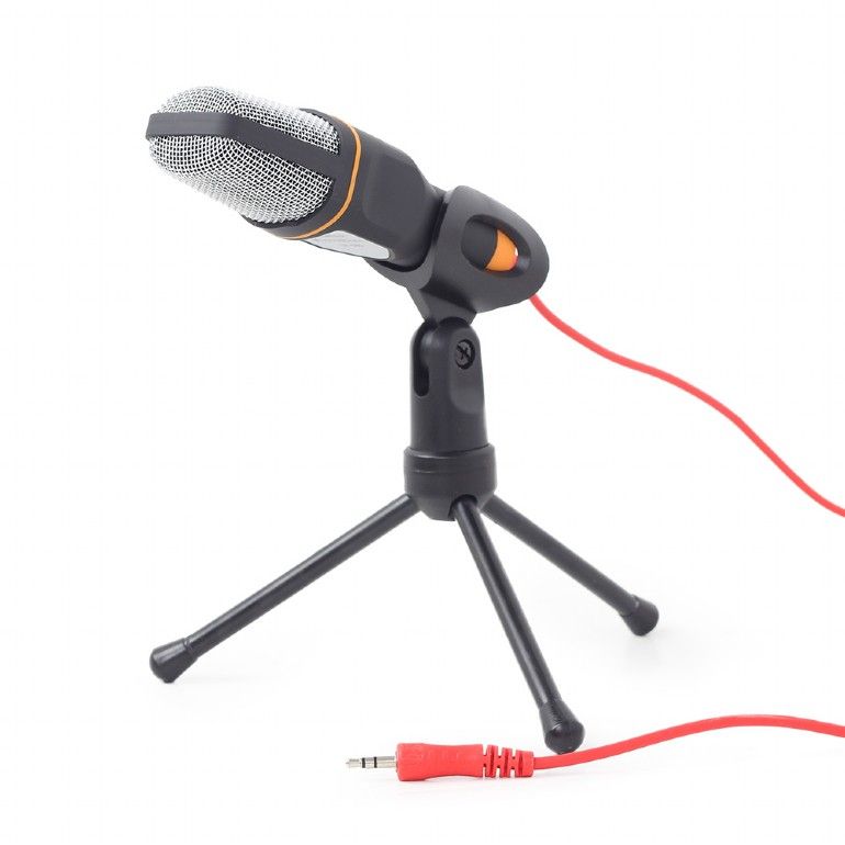 Mikrofon na stôl GEMBIRD MIC-D-03, HQ, černý Mikrofon na stôl GEMBIRD MIC-D-03, HQ, černý