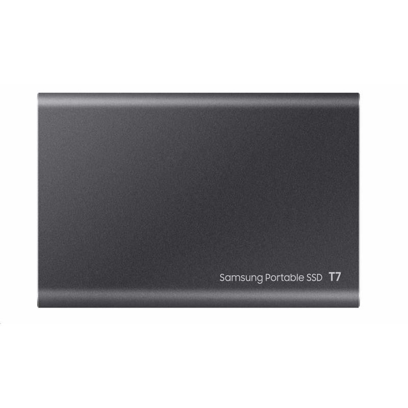 Samsung Portable SSD T7 1TB - externý SSD, USB 3.2 Gen2, titanová šedá Samsung Portable SSD T7 1TB - externý SSD, USB 3.2 Gen2, titanová šedá
