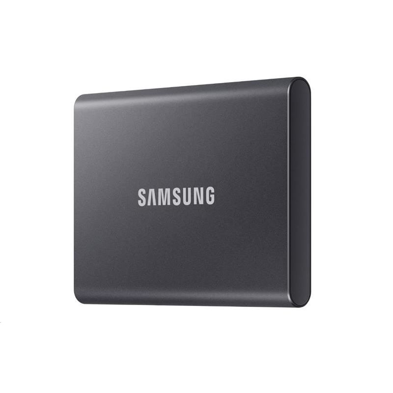 Samsung Portable SSD T7 1TB - externý SSD, USB 3.2 Gen2, titanová šedá Samsung Portable SSD T7 1TB - externý SSD, USB 3.2 Gen2, titanová šedá