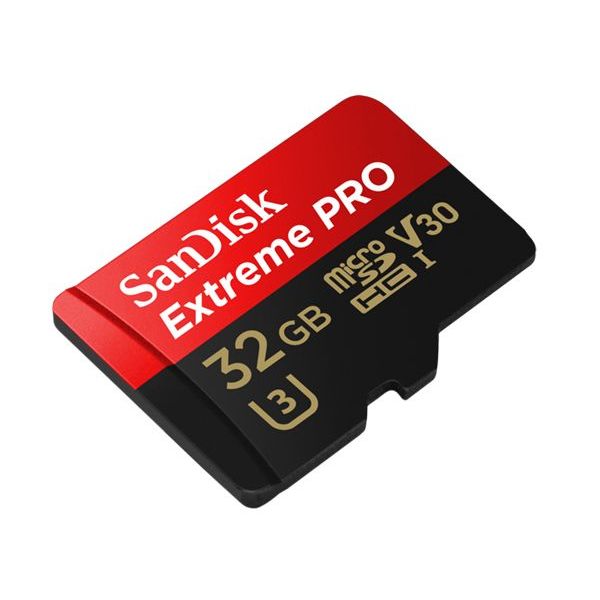 SanDisk Extreme PRO 32GB microSD card SanDisk Extreme PRO 32GB microSD card