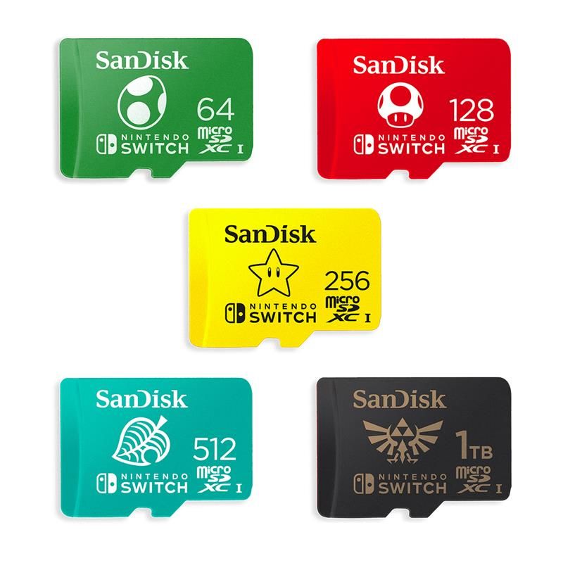 SanDisk Nintendo Switch 64GB microSD Card SanDisk Nintendo Switch 64GB microSD Card