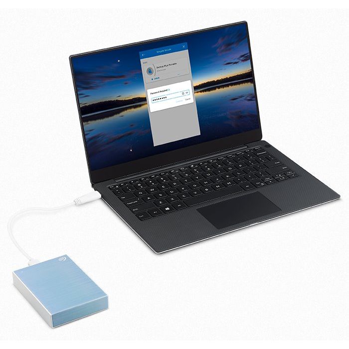 Seagate One Touch Portable Drive 1TB 2.5" USB light blue Seagate One Touch Portable Drive 1TB 2.5" USB light blue