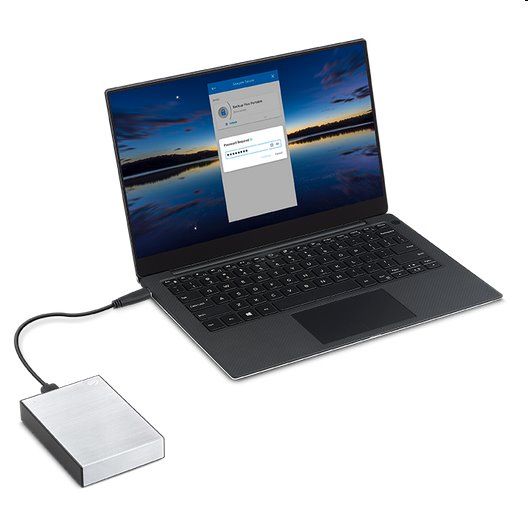 Seagate One Touch Portable Drive 5TB 2.5" USB silver Seagate One Touch Portable Drive 5TB 2.5" USB silver