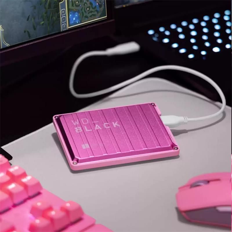 WD BLACK P10 Game Drive 4TB 2.5" USB Pink WD BLACK P10 Game Drive 4TB 2.5" USB Pink
