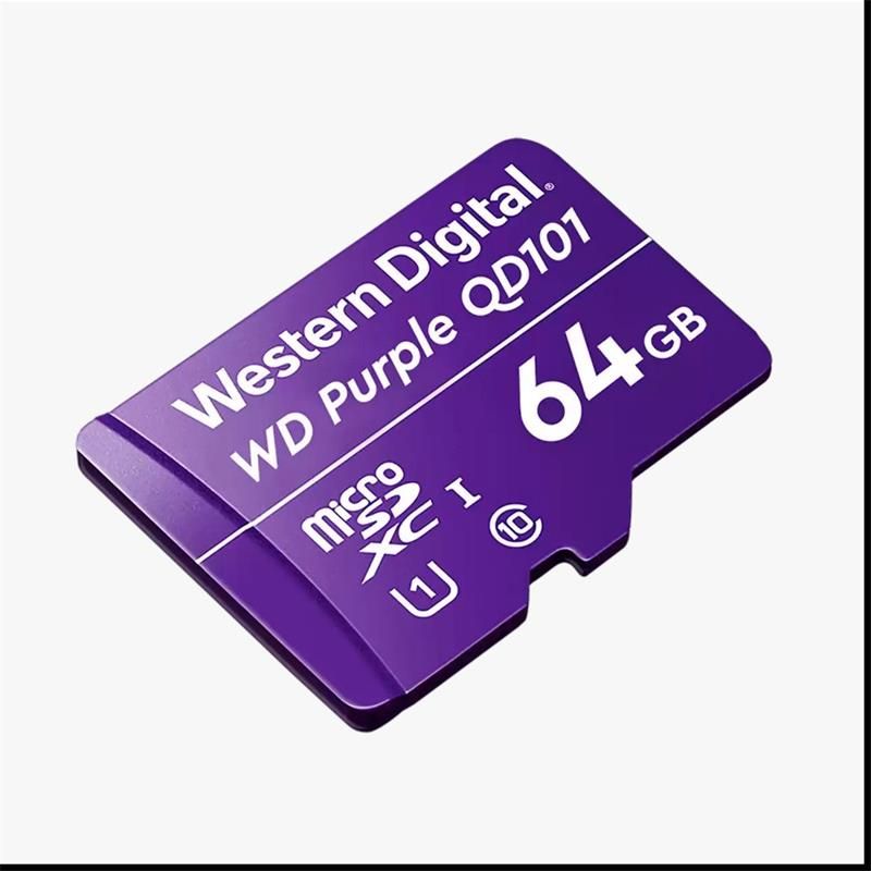 WD Purple SC QD101 64 GB Ultra Endurance microSDXC Card WD Purple SC QD101 64 GB Ultra Endurance microSDXC Card