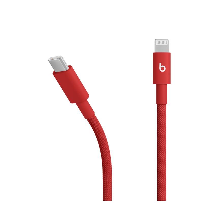 Apple Beats USB-C to Lightning Woven Cable (1.5 m) - Rapid Red Apple Beats USB-C to Lightning Woven Cable (1.5 m) - Rapid Red