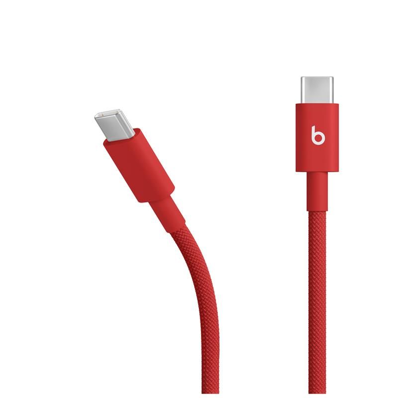 Apple Beats USB-C to USB-C Woven Cable (1.5 m) - Rapid Red Apple Beats USB-C to USB-C Woven Cable (1.5 m) - Rapid Red