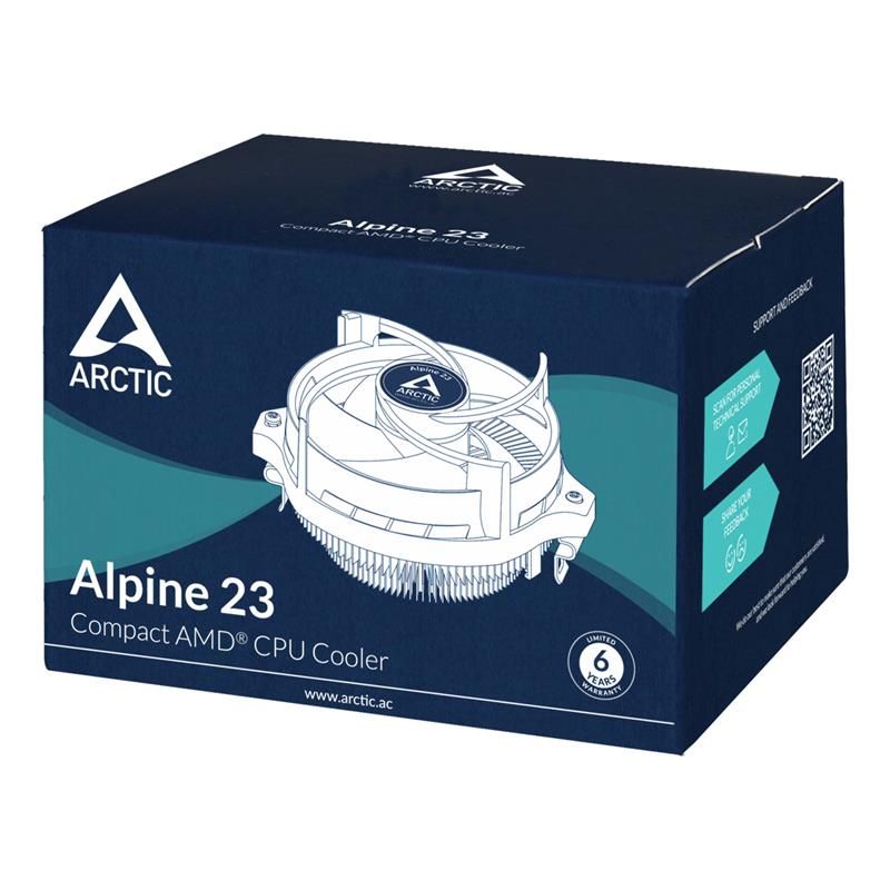 Arctic chladič CPU Alpine 23 - AM4, AM5 Arctic chladič CPU Alpine 23 - AM4, AM5